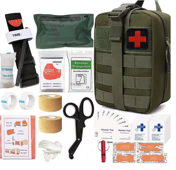 Överlevnadsförsta hjälpen-kit